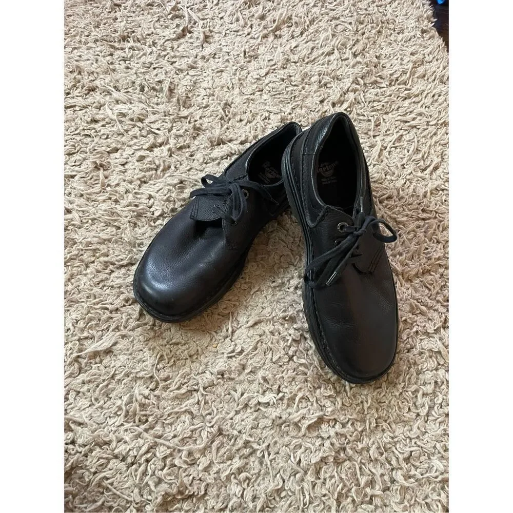 Dr Martens Shoes‎ Hampshire Mens 11 Black Leather Industrial Oxfords